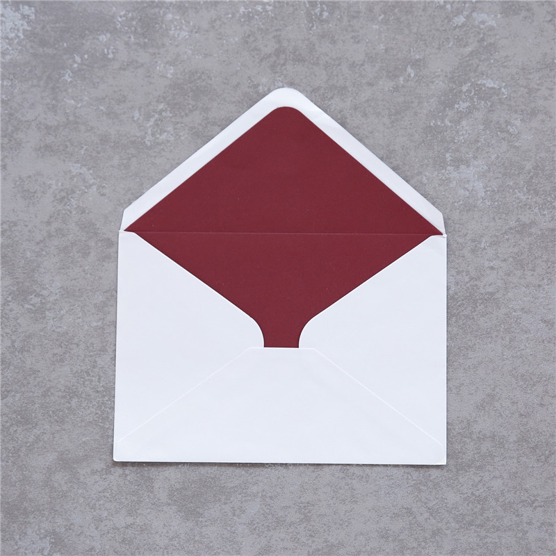 Doublures D'enveloppes Rectangulaires en Papier mat/irisé ou imprimé WEL02