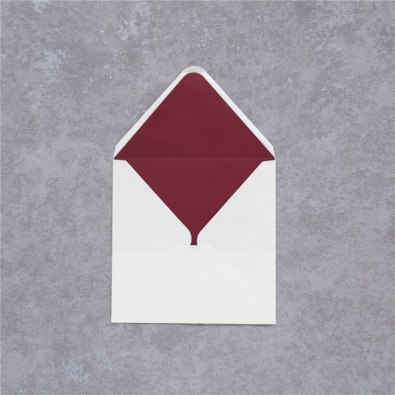 Doublures D'enveloppes Carrées en Papier mat/irisé ou imprimé WEL03